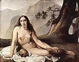 The penitent Mary Magdalene by Francesco Hayez